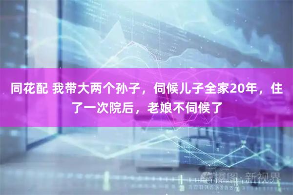 同花配 我带大两个孙子，伺候儿子全家20年，住了一次院后，老娘不伺候了