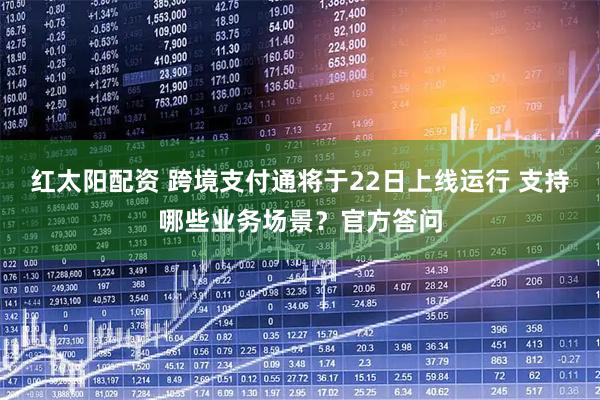 红太阳配资 跨境支付通将于22日上线运行 支持哪些业务场景？官方答问